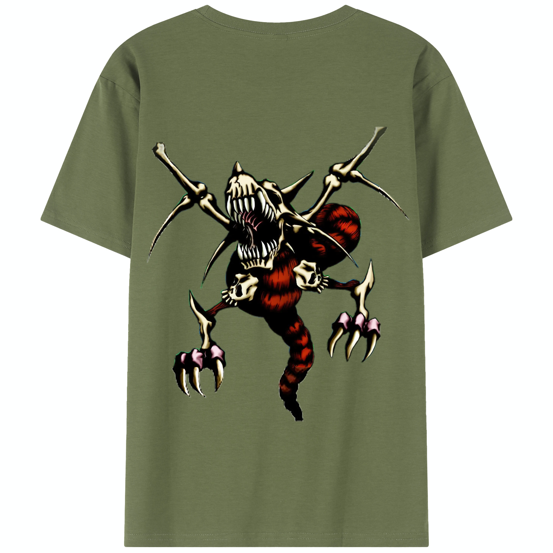 （画像用） 遊☆戯☆王 Yu-Gi-Oh! 綿100％半袖Tシャツ（背面プリント）